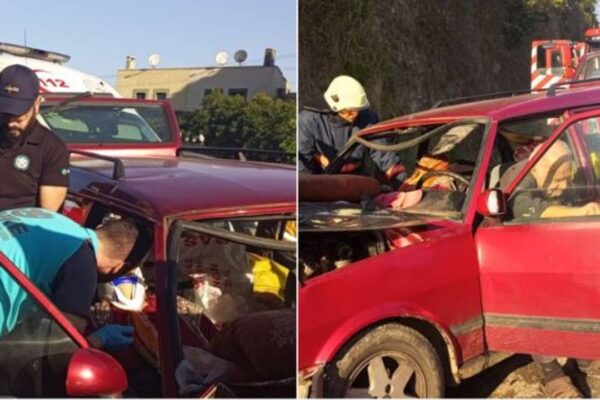 Giresun’da otomobil, minibüse çarptı: 1 ölü,...