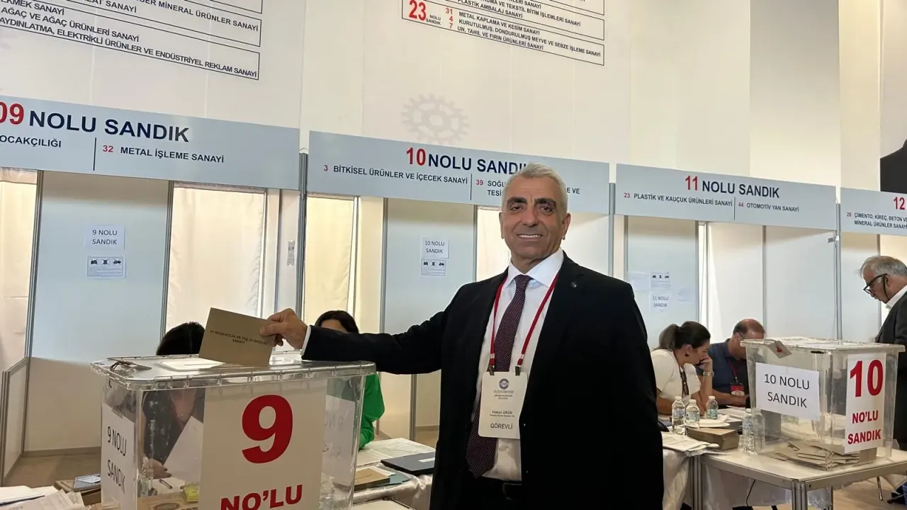 Hakan Ürün EBSO’da yarıştan çekildi!